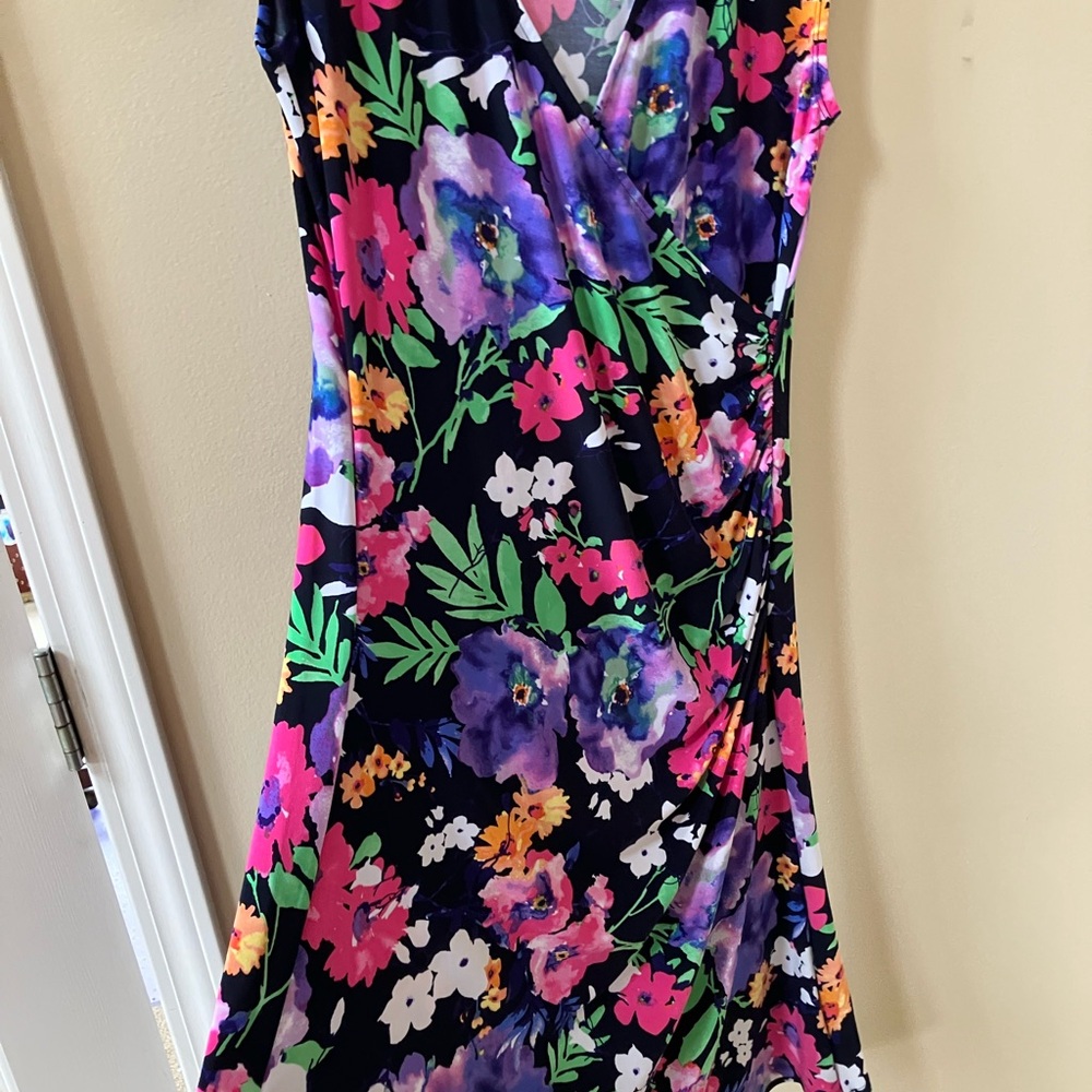 Ralph Lauren Vibrant Floral Dress